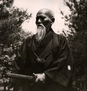 Portrait of O'Sensei, Morihei Ueshiba; founder of Aikido