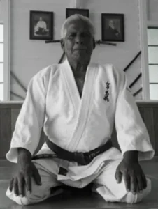 Portrait of Thamby Rajah Sensei, father of Aikido inn Malaysia